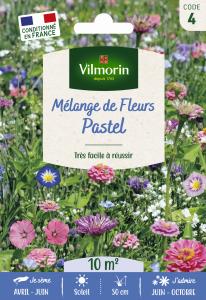 Mélange Pastel - 10 m² - Mélange de fleurs